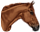 Rank 3: Chestnut: "Chestnut rank icon for users with fewer than 1,000 forum posts on My Horsez."
