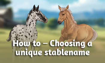 How to – Choosing a unique stablename
