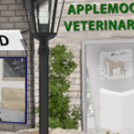 Image showing the Veterinarian's office – "The Veterinarian's office in Applemoor, offering services for horse health, including vaccinations and ultrasounds."