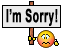 sorry emoticon