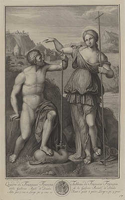 Poseidon en Athene